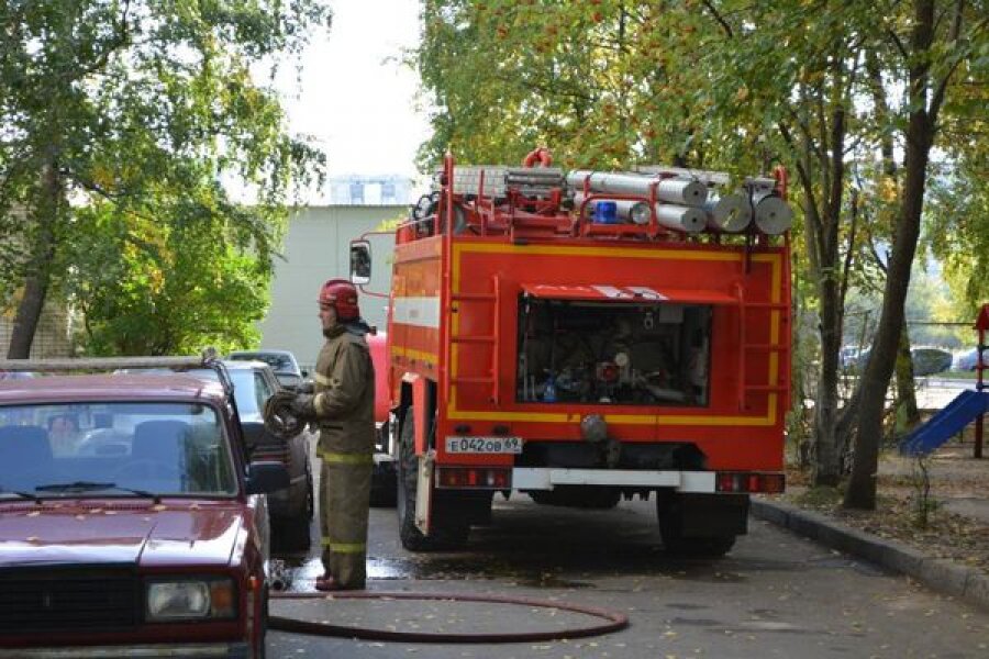 На пожаре в Торопецком районе пострадал человек