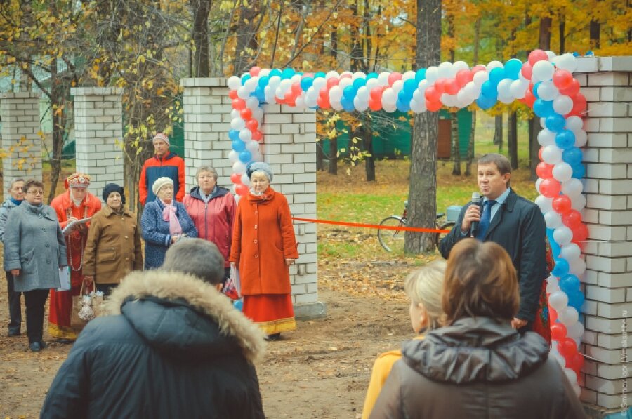 В Максатихе открылся городской парк, реконструированный при участии жителей в рамках ППМИ